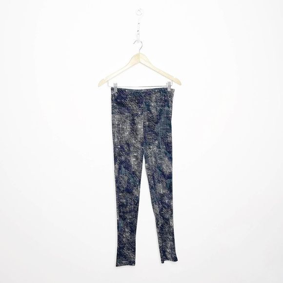 Clara Sun Woo Pants - Clara Sun Woo Signature Straight Leg Pant black gray elastic pull on Womens S